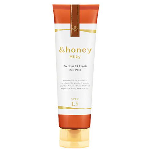 &honey 앤드허니 밀키 프레셔스 EX 리페어 헤어팩 1.5 130g 