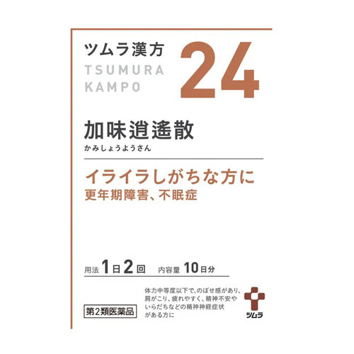 쯔무라 한방 가미소요산 加味逍遙散 엑기스과립 24번 20포 10일분 【제2류의약품】 
