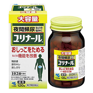 유리나루b 120정  코바야시제약 빈뇨 잔뇨 야간배뇨 30271