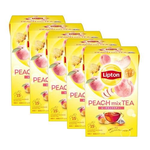 Lipton립톤 피치믹스티 티백 75개입 (15개입*5박스)