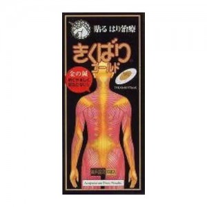 유니코 키쿠바리 골드 30개입 일본 피내침 붙이는 침치료 자기치료