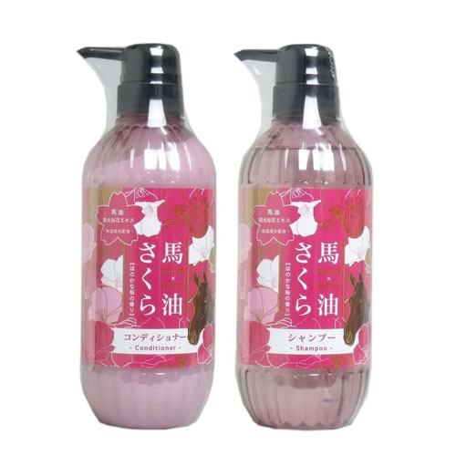 마유 사쿠라 일본호텔 샴푸+린스 각 500ml 2종세트 이토엔호텔
