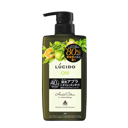 LUCIDO 루시도  데오드란트 스칼프 허벌 시트러스 샴푸 450ml