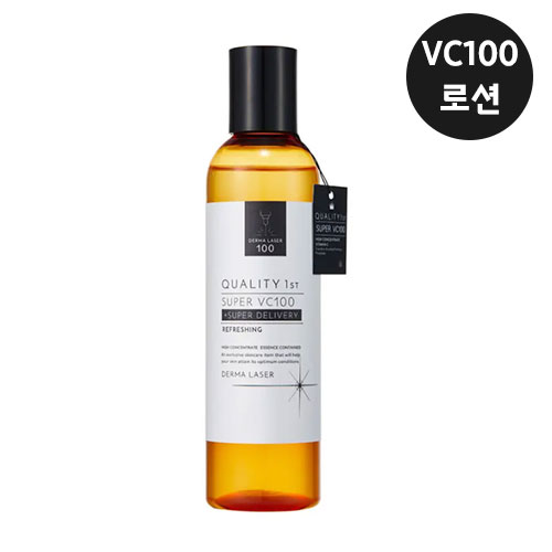 퀄리티퍼스트 (QUALITY 1st)DERMA LASER* VC100 MOISTURE  슈퍼 VC100 로션(화장수) (산뜻 타입) 240mL