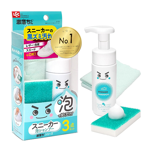 격락군 스니커즈 클리너 3 점 세트 폼 샴푸 150ml 물 없이 사용하는 제품