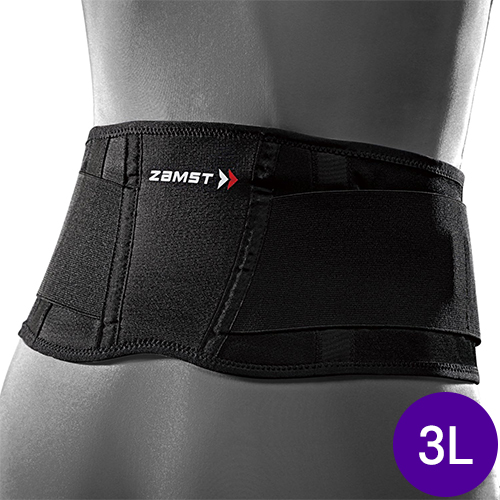 잠스트 ZAMST ZW 시리즈 허리 서포터 소프트 서포트 / 얇고 가벼운 착용감 중시 ZW-3 (경량형 / 압박 조절 가능) 3L사이즈