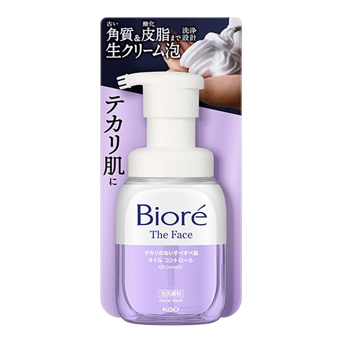 비오레 더 페이스 오일 컨트롤 폼 클렌저 본품 200ml (지성 피부용) 