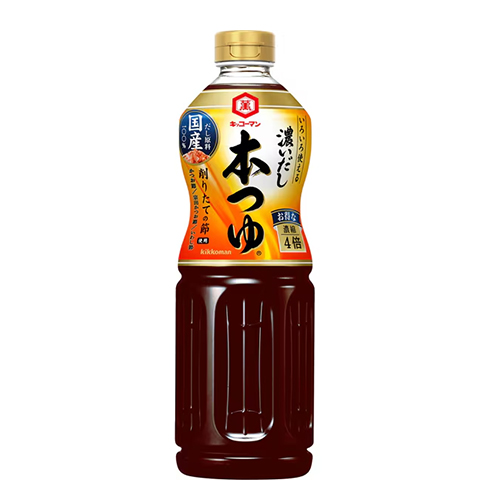 기꼬만 진한 다시 혼쯔유 1000ml 4배 농축