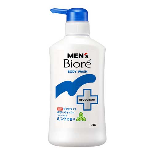 맨즈 비오레 데오드란트 바디워시 민트향 420ml